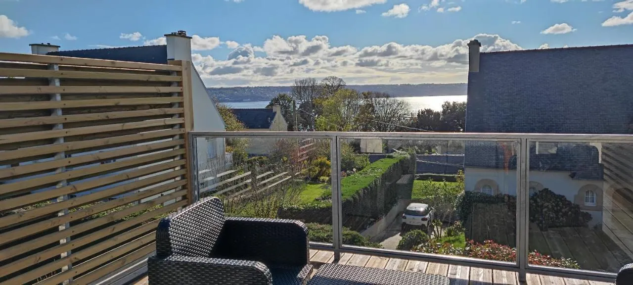 Les terrasse du rody, vue mer . Guipavas 0*,  France