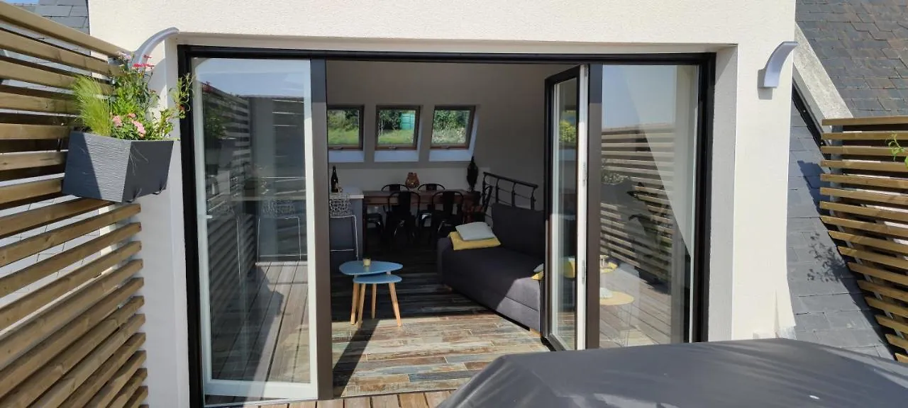 Les terrasse du rody, vue mer . Guipavas 0*,  France