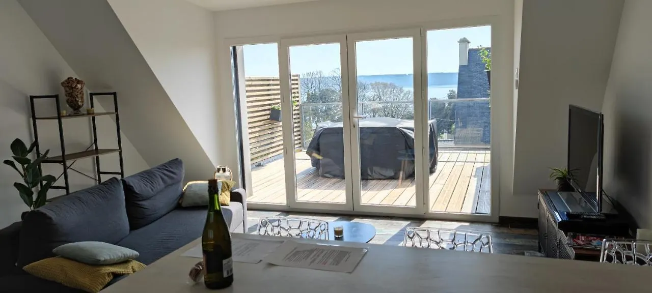 Les terrasse du rody, vue mer . Guipavas Hébergement de vacances